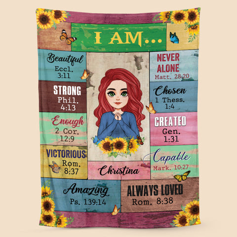 I Am Always Loved - Personalized Blanket - Best Gift For Daughter, Granddaughter