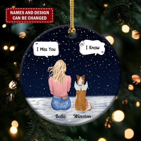 Memorial Pet - Ceramic Ornament - Christmas, Memorial, Loving Gift For Pet Loss Owners - CTN1122QA