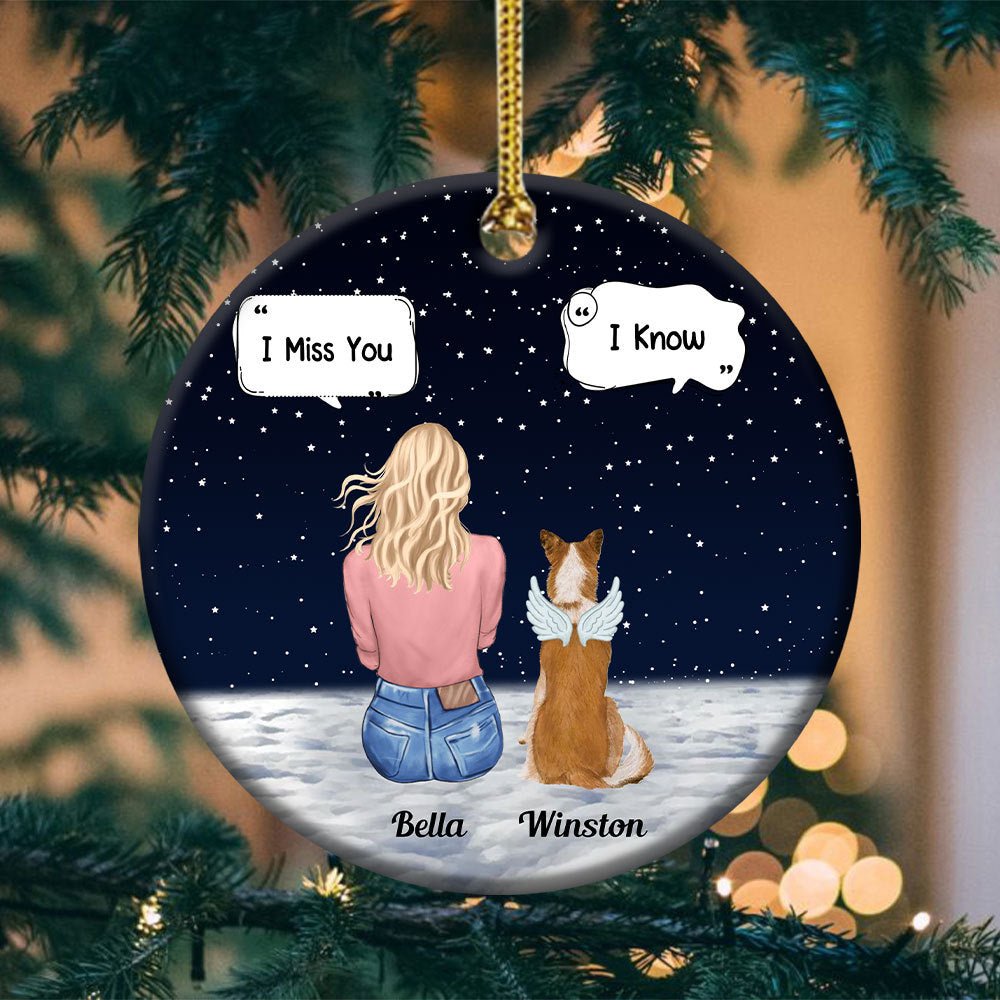 Memorial Pet - Ceramic Ornament - Christmas, Memorial, Loving Gift For Pet Loss Owners - CTN1122QA