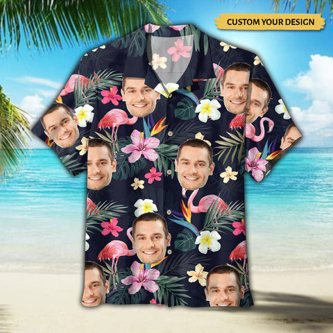 Face Collage (Version 2) - Personalized Hawaiian Shirt - Best Gift For Summer