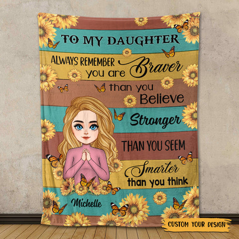 Always Remember You Are... - Personalized Blanket - Best Gift For Daughter, Granddaughter
