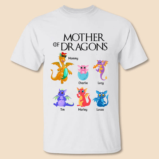 Mother of The Dragons - Personalized T-Shirt/ Hoodie - Best Gift For Mother