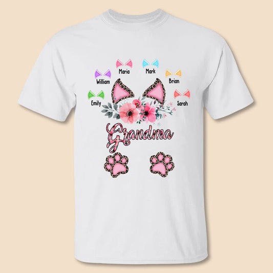 Pretty Mom/Grandma - Personalized T-Shirt/ Hoodie - Best Gift For Mother/Grandma