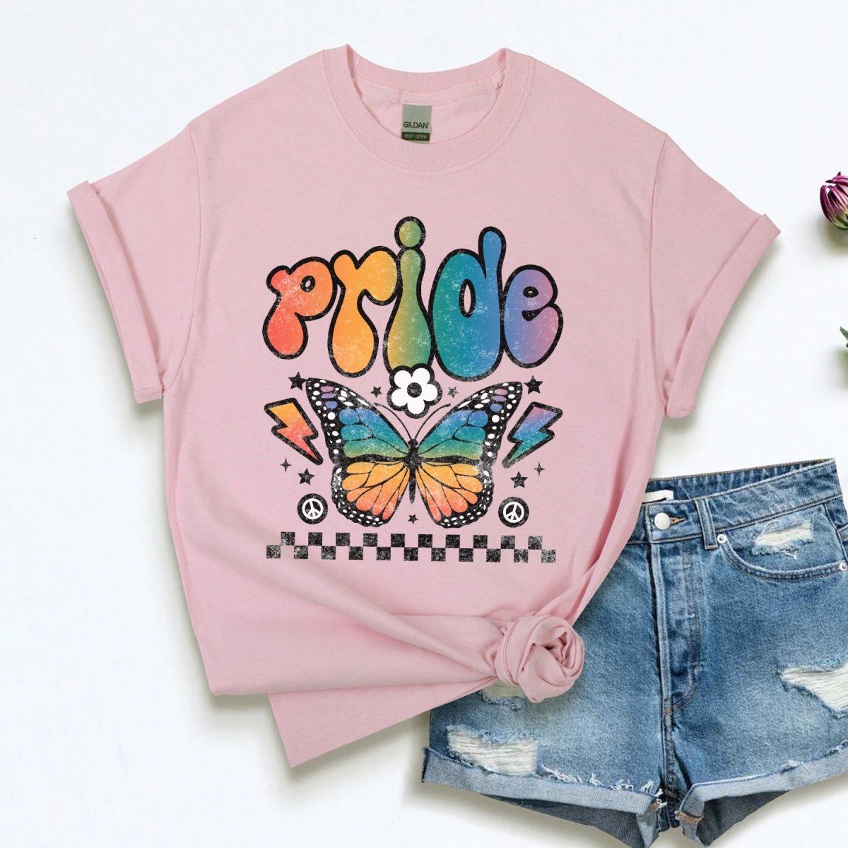 Pride Butterfly Trendy T-Shirt - TG0622HN