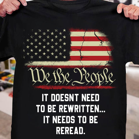 Reread We The People T-Shirt - TG0622QA