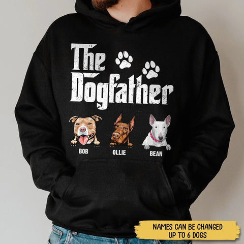 The Dog Father - Personalized  T-Shirt/Hoodie - Best Gift for Dad