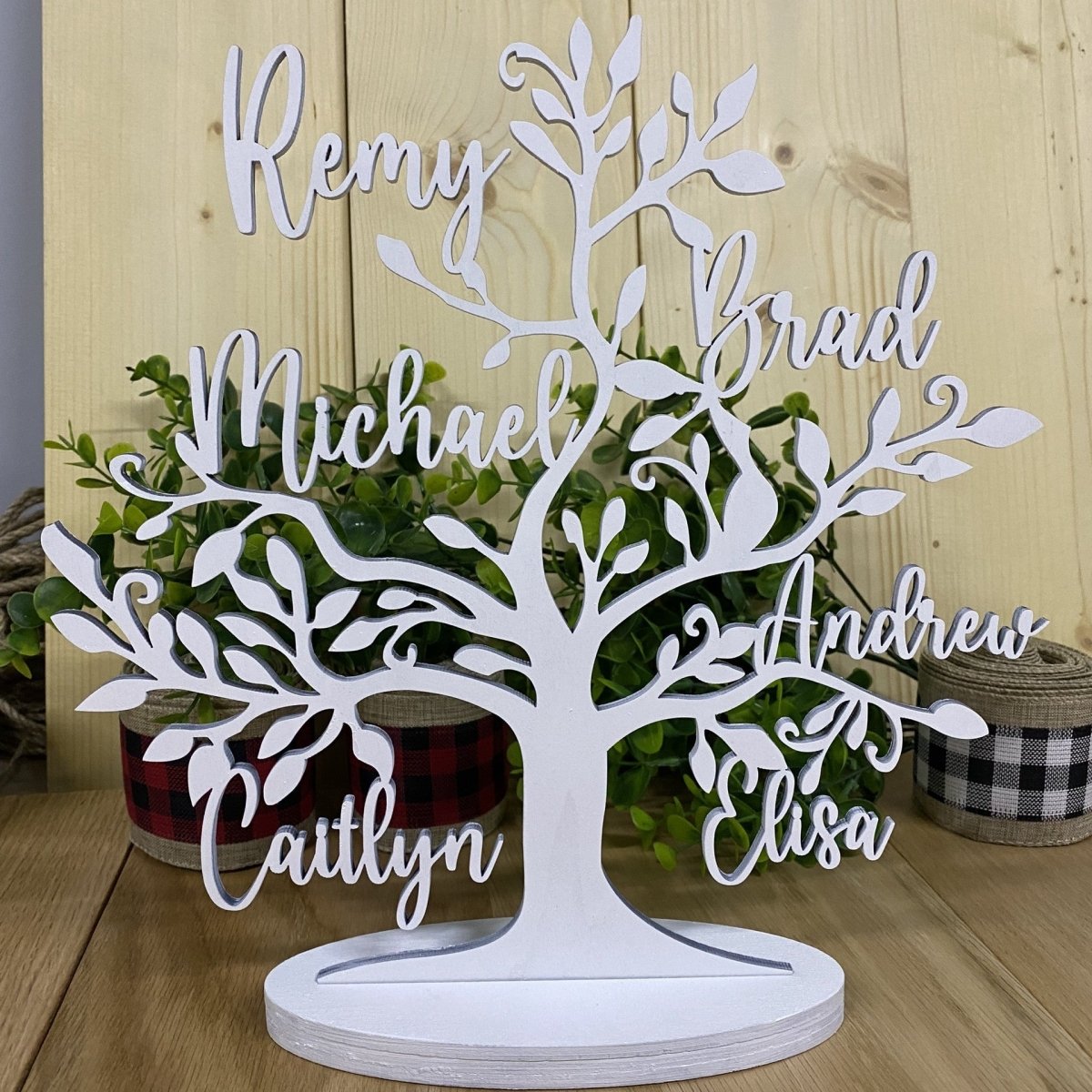 Tree of Life with Family Names - Best Family Gift