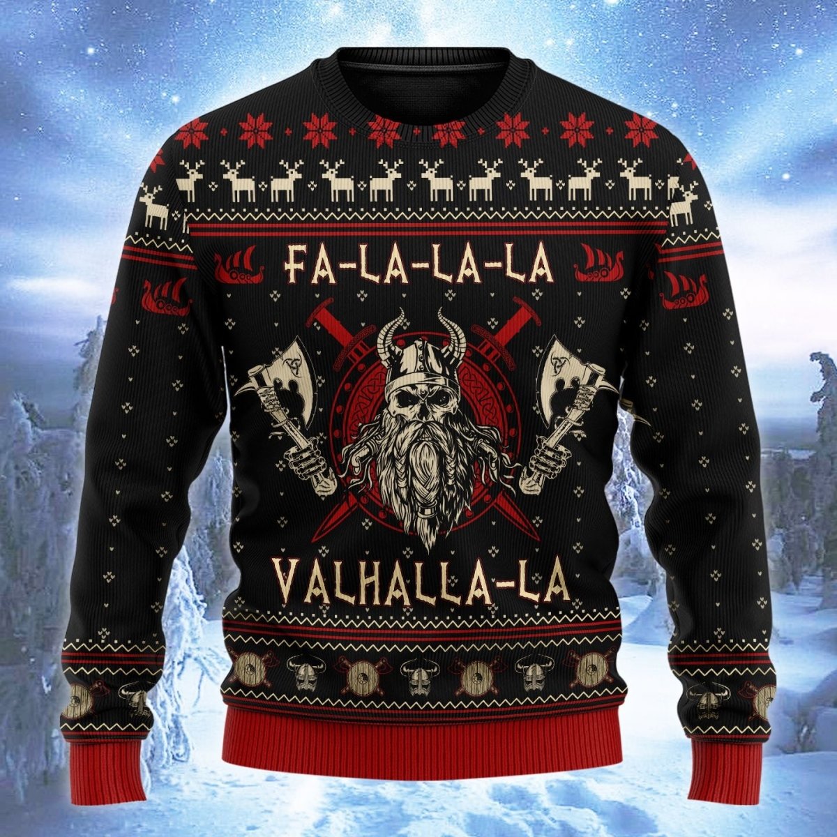 Viking Fa La La Christmas Ugly Sweater - TG0921HN