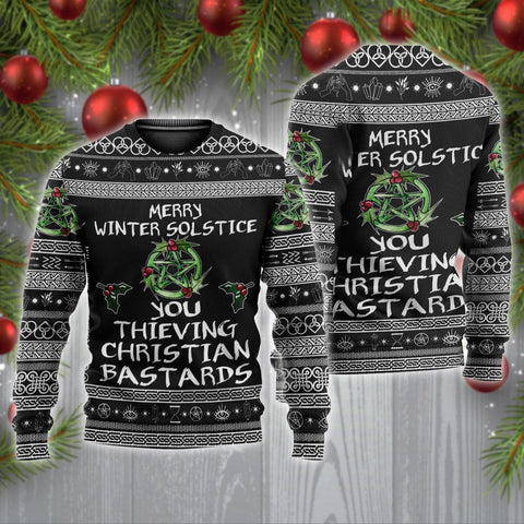 Witch Christmas Ugly Sweater - TG1021DT
