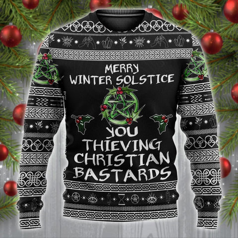 Witch Christmas Ugly Sweater - TG1021DT